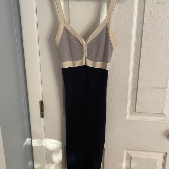 BCBGMaxAzaria Stretchy Ribbed Bodycon Dress - Picture 1 of 4
